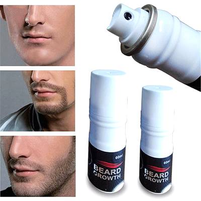    - Beard growth spray  3x60ml (3.)