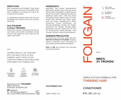 Foligain Conditioner με 2% Τριοξιδίλη για άνδρες 236ml