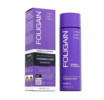 Foligain triple action shampoo USA (Για γυναίκες με τριοξιδίλη 2%) - 236ml