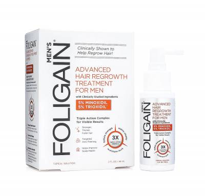 Foligain Advanced Hair Treatment USA (   5%  + 5% ) - 1.