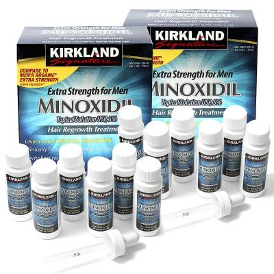 Μινοξιδίλη Kirkland 5%  (Για άνδρες - 2 Εξάδες με δοσομετρητή)