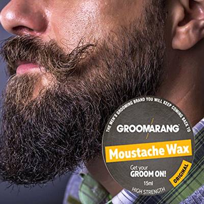    - Groomarang Moustache wax 30ml